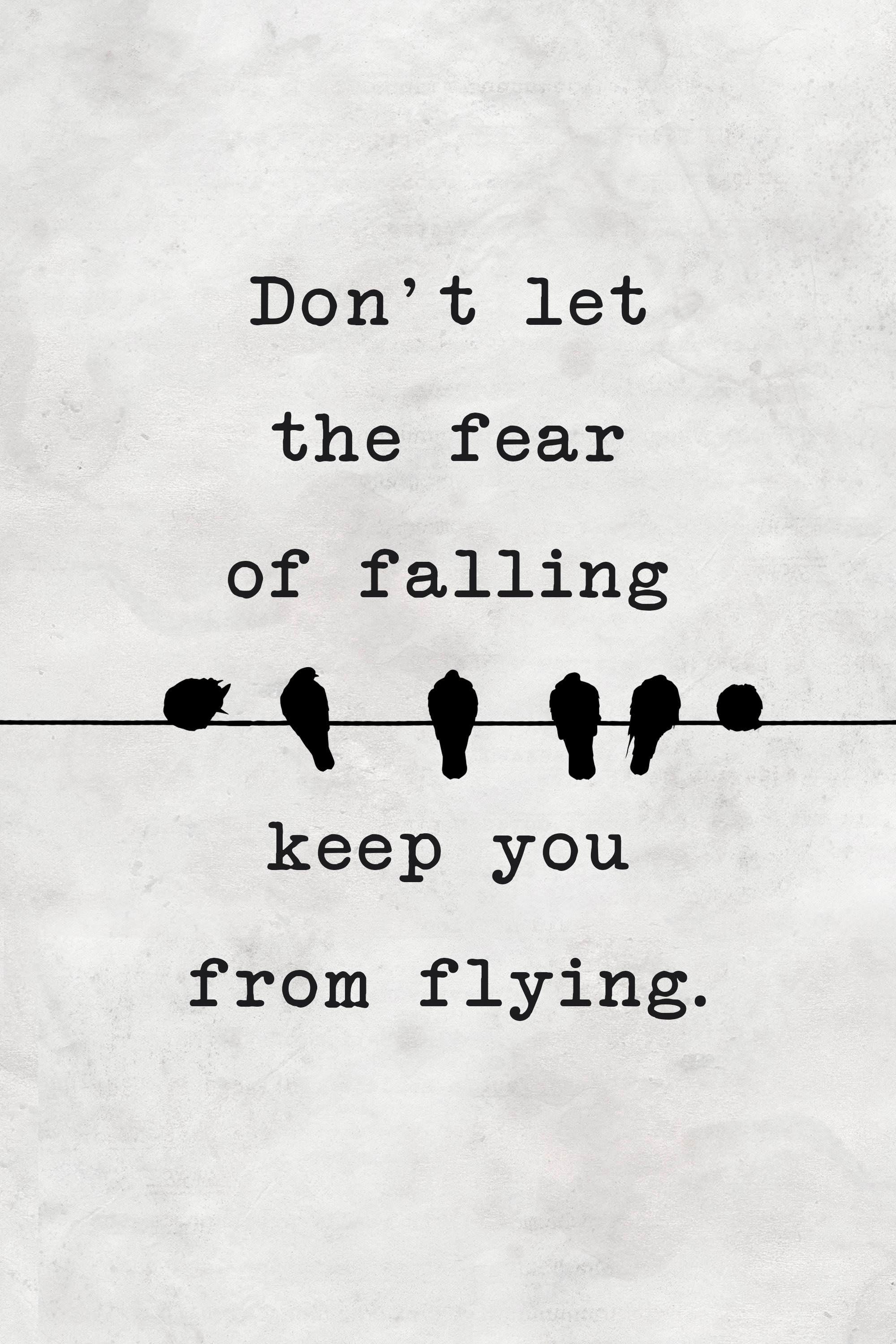 Fear of Falling Painting Print on Wrapped Canvas