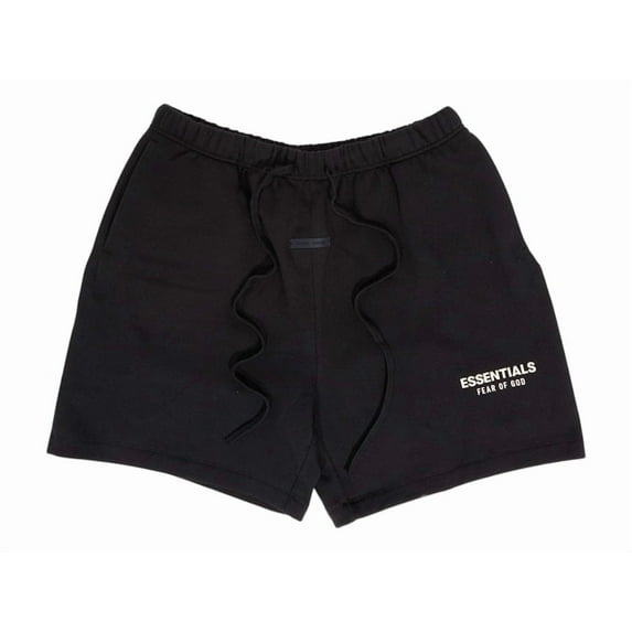 Fear of God Men's Essentials Classic Sweatshort Jet Black, from StockX