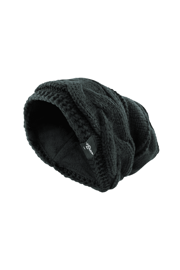 NJ Fleece Insulated Extreme Cold Gear Slouch Baggie Winter Beanie Hat for Women/Girls