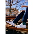 thumbnail image 1 of Fear0 Unisex True to Size All White Tennis Canvas Sneakers Shoes for Men Size 11.5, 1 of 9