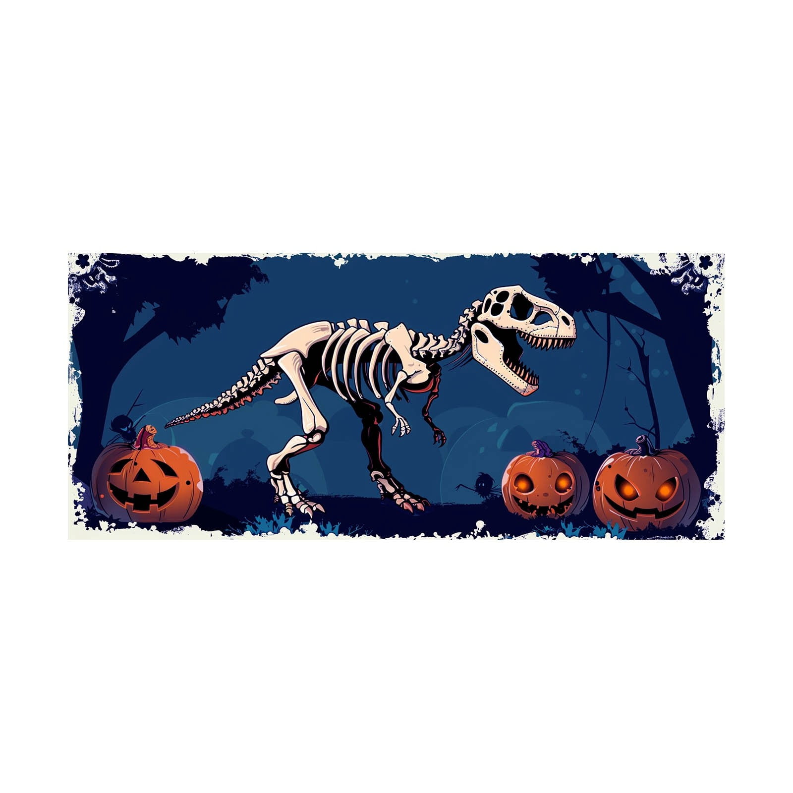 Fearful decorations Polyester decoration Skeleton Dragon Garage