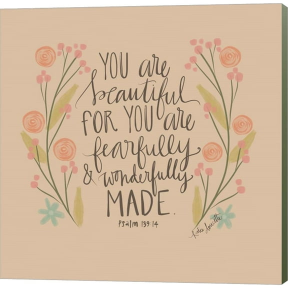 Fearfully Made by Katie Doucette, Canvas Wall Art