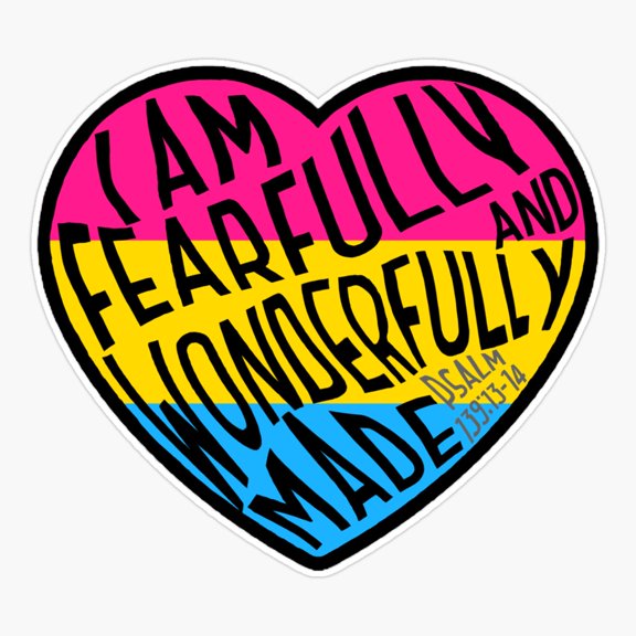 Fearfully Wonderfully Made Identity Sticker