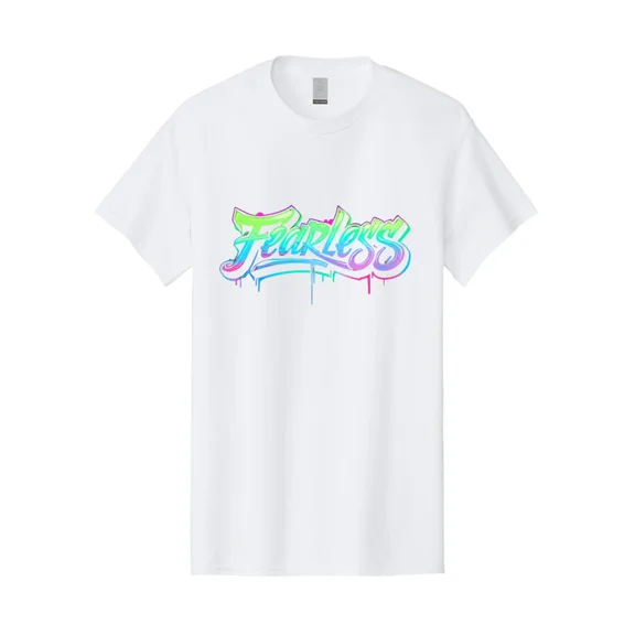 Fearless-7 Mens Graphic Tee, 100% Cotton, Casual Summer Wear