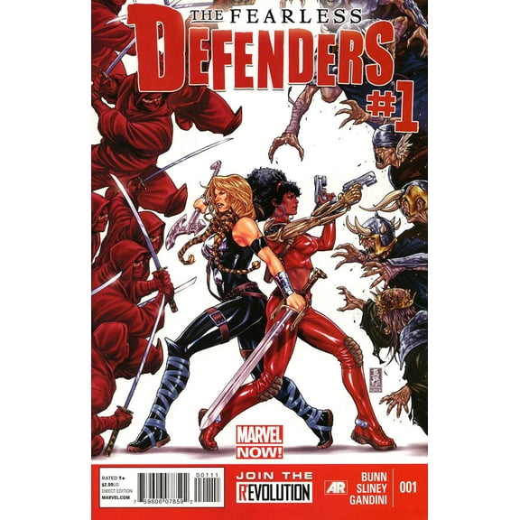 Fearless Defenders #1 VF ; Marvel Comic Book