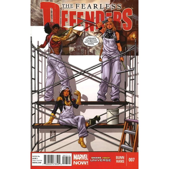 Fearless Defenders #7 VF ; Marvel Comic Book