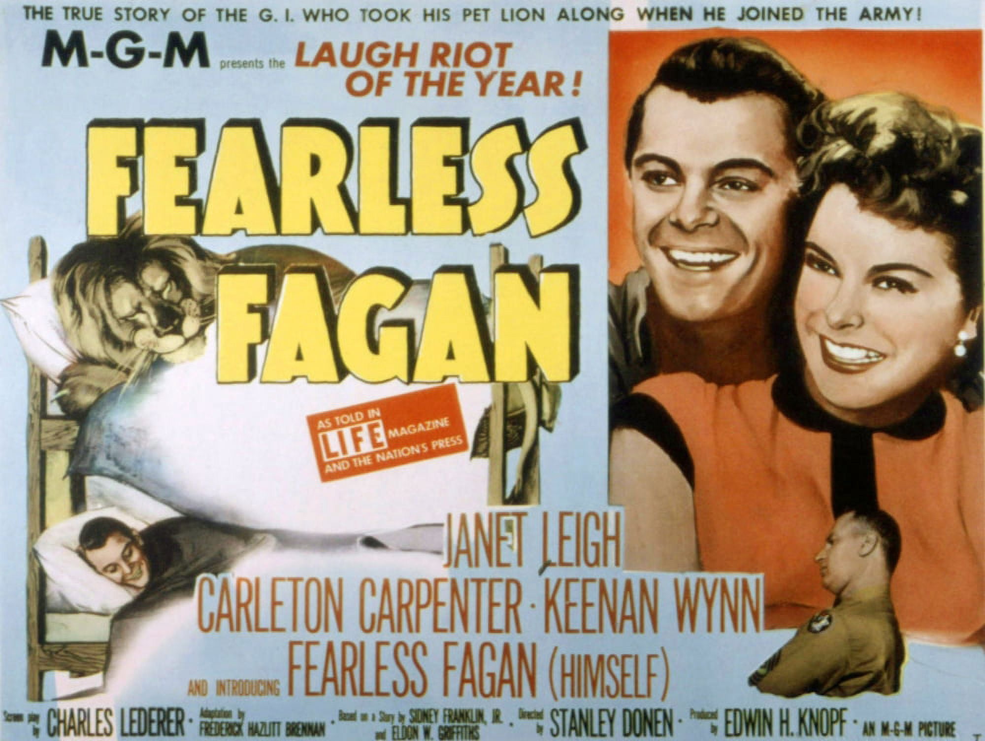 Fearless Fagan Canvas Art -  (28 x 22)