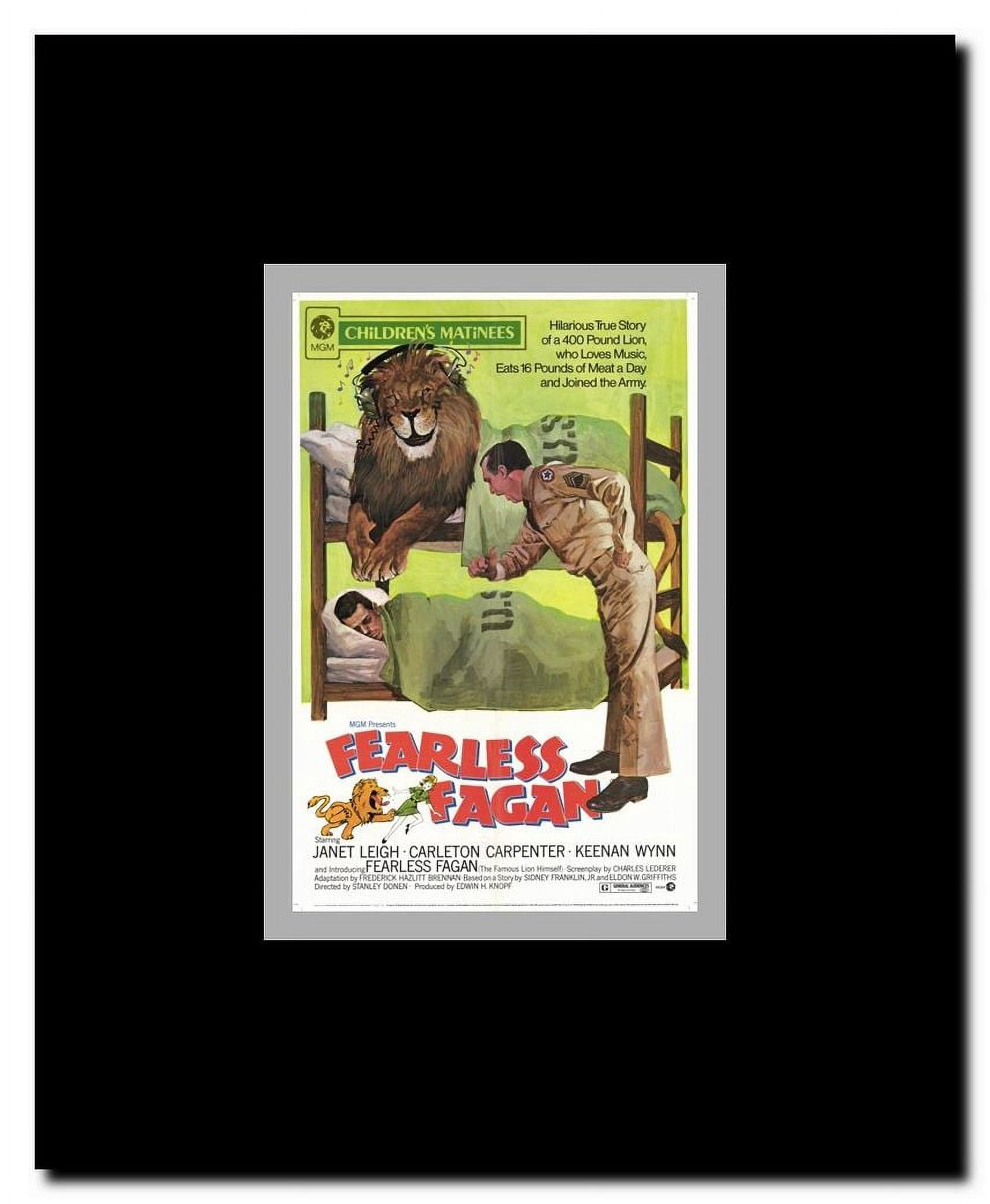 Fearless Fagan Framed Movie Poster