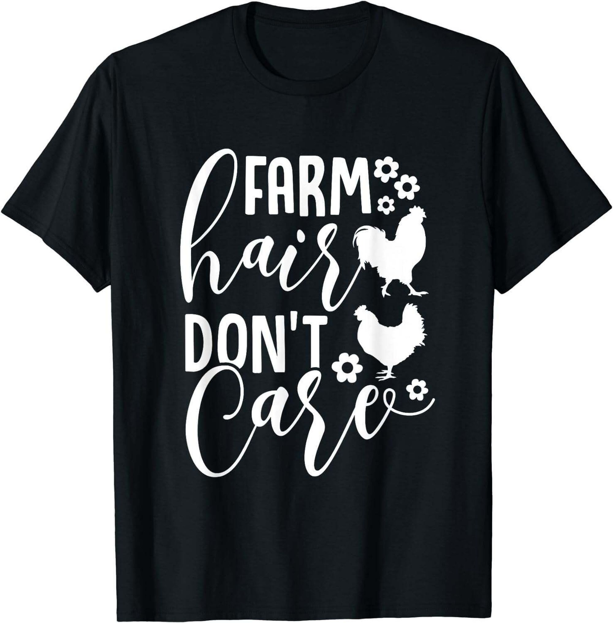 Fearless Farm Girl Tee Chic Country Attire for Women Farmers Black