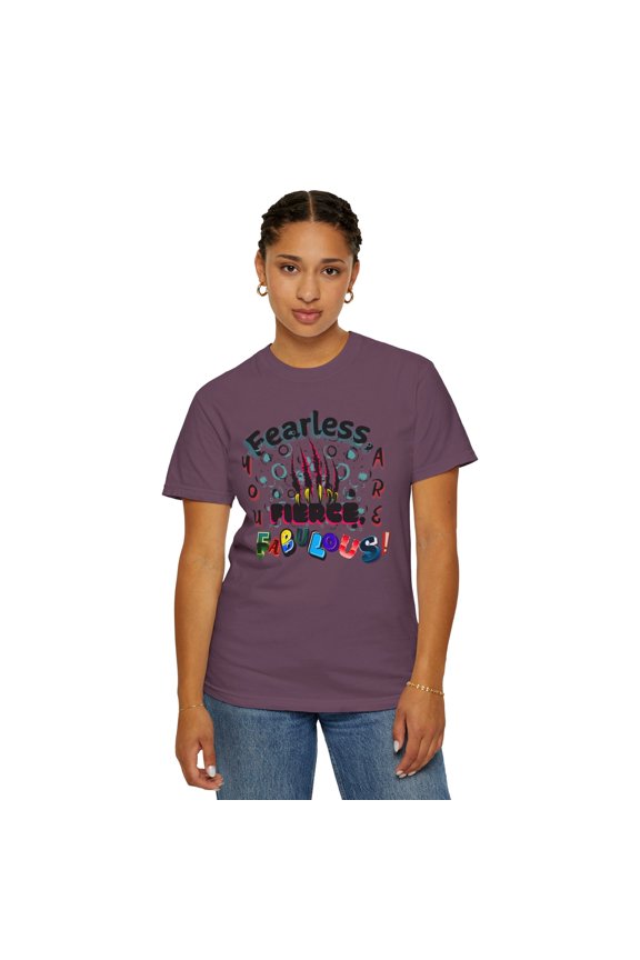 Fearless Feline Claw Ripping Comfort Colors T-shirt