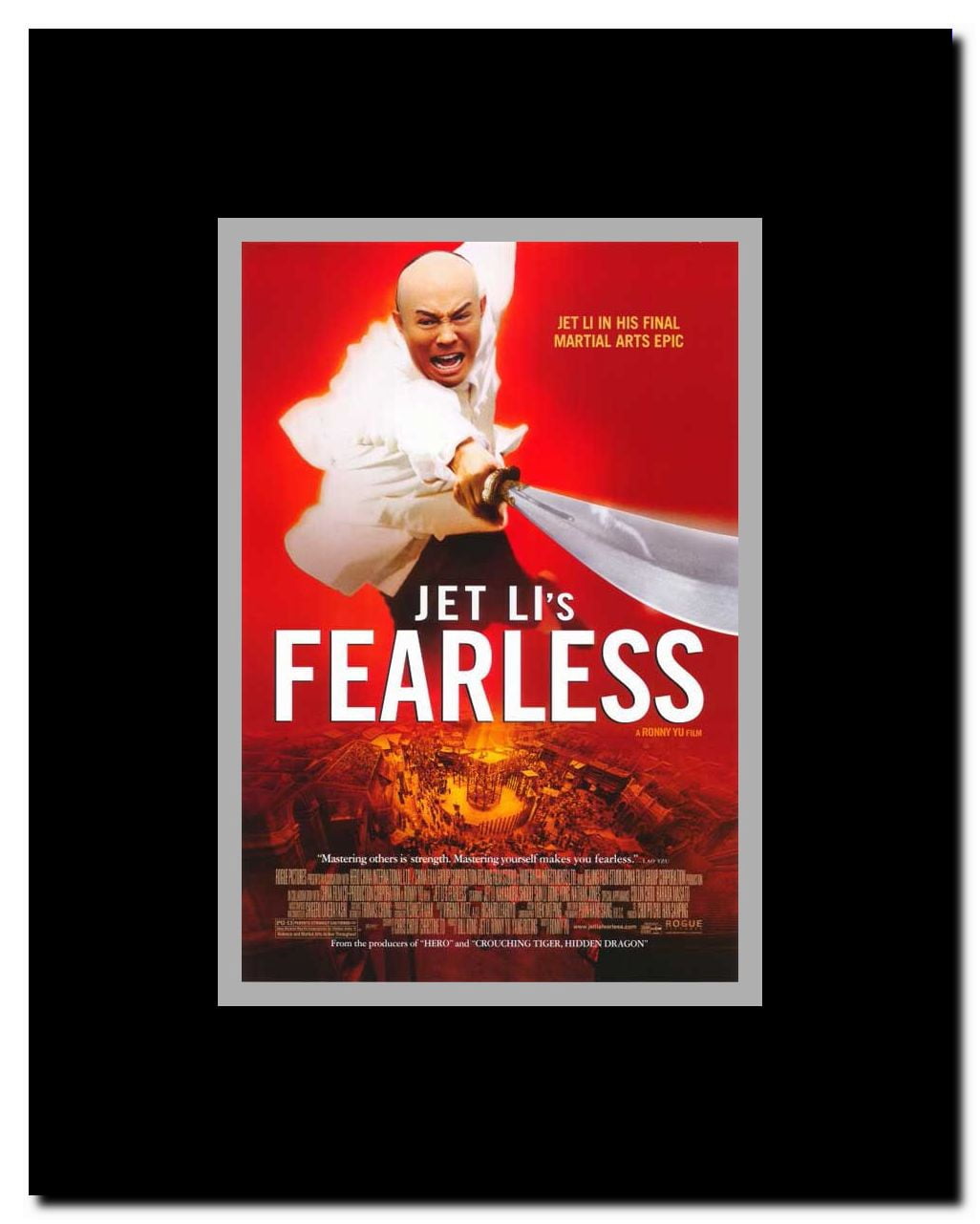 Fearless Framed Movie Poster
