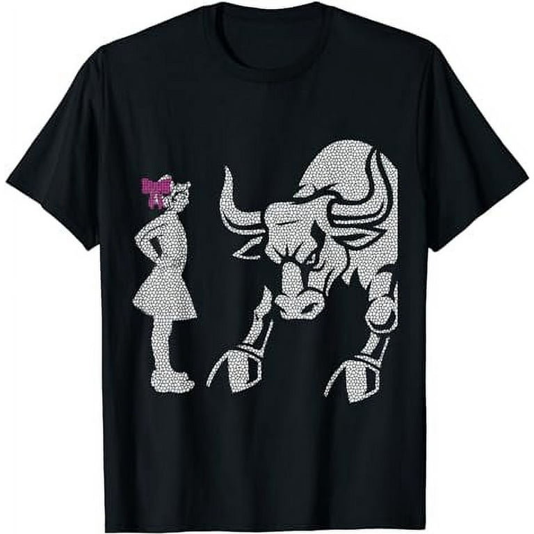 Fearless Girl T Shirt Fearless Girl Statue Wall Street Bull Fearless Girl T Shirt Fearless Girl Statue Wall Street Bull
