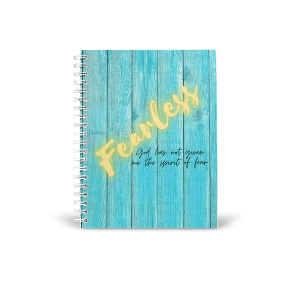 Fearless Journal/Notebook - Blue