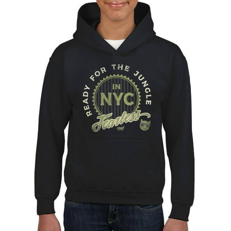 Fearless NYC - Urban Jungle Retro Graphic Youth's Hoodie