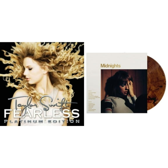 Fearless Platinum Edition & Midnights (X) (Mahogany Color LP Vinyl)