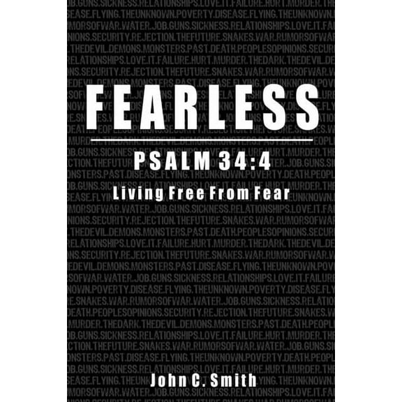 Fearless Psalm 34: 4, (Paperback)