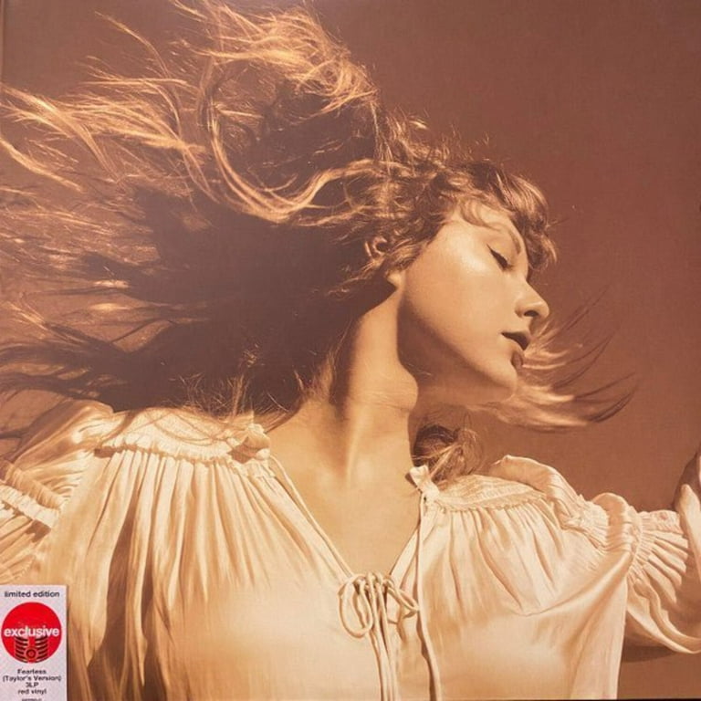 Fearless Red Vinyls, Taylors Version, Limited Edition, 3 LPs