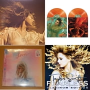 Fearless Taylors Version Gold Vinyl/3LP & Life Of A Showgirl X Sweat & Vanilla Perfume Portofino Orange Glitter LP Vinyl & Lover & Fearless Platinum Edition