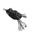 thumbnail image 1 of Fearlessin 3.2CM Fishing Bait Snakehead Frog Spinner Sequin Lightweight Hollow Crankbait Soft Saltwater Freshwater Trout Walleye Black, 1 of 6