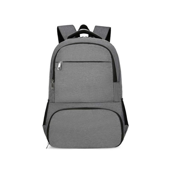 Fearlessin Picnic Backpack Portable Camping Rucksack Zipper Pocket Pack Shopping Oxford Cloth Waterproof Insulated Shoulder Bag Dark Gray