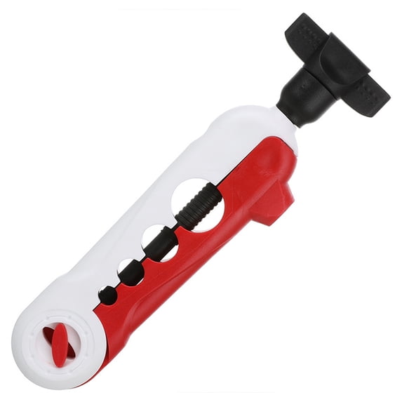 Fearlessin Portable Fishing Line Winder Part Smooth Fish Reel Cord for Spinning Tools Freshwater Winding Accessory for Professional Red Blue