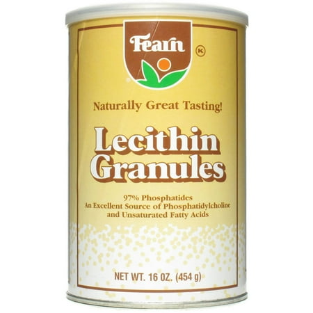 Fearn Great Taste Lecithin Granules, Unsaturated Fatty Acid, 16oz, 2-Pack