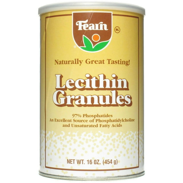 Fearn Great Taste Lecithin Granules, Unsaturated Fatty Acid, 16oz, 2