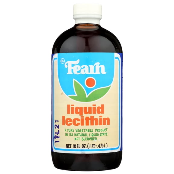 Fearn Lecithin, Liquid, 16 Fl Oz, Pack Of 1