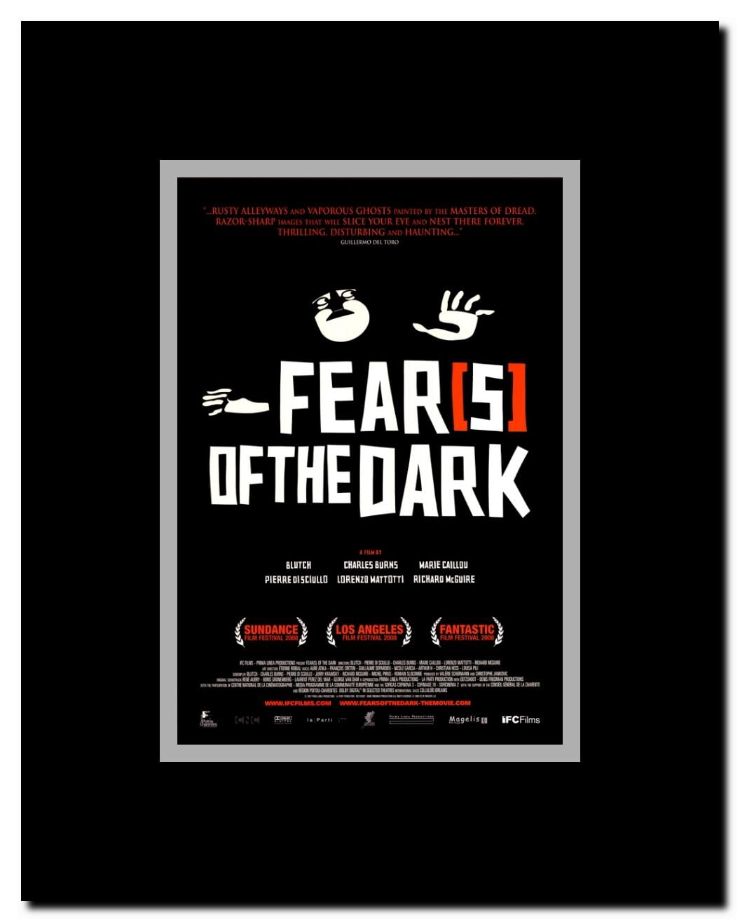 Fears of the Dark Framed Movie Poster