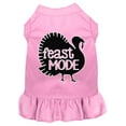 thumbnail image 1 of Thanksgiving Pet Dog  Cat Dress Screen Printed, "Feast Mode", 1 of 10