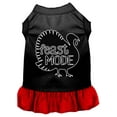 thumbnail image 1 of Thanksgiving Pet Dog  Cat Dress Screen Printed, "Feast Mode", 1 of 10