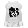 thumbnail image 1 of Thanksgiving Pet Dog  Cat Dress Screen Printed, "Feast Mode", 1 of 11