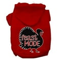 thumbnail image 1 of Thanksgiving Pet, Dog and Cat Hoodie Screen Printed, "Feast Mode", 1 of 10