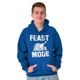 thumbnail image 1 of Feast Mode Thanksgiving Hoodie Sweatshirt Women Men Brisco Brands S, 1 of 6
