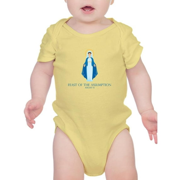 Feast Of The Assumption Bodysuit Infant -Image by Shutterstock, 12 Months