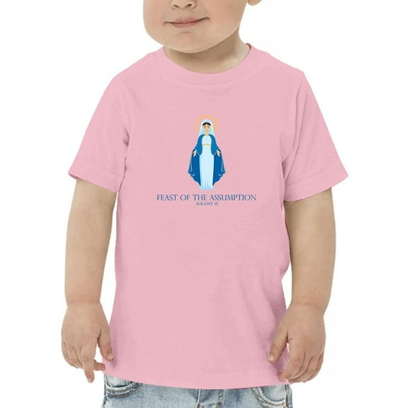 Feast Of The Assumption T-Shirt Toddler -Image by Shutterstock, 4 Toddler