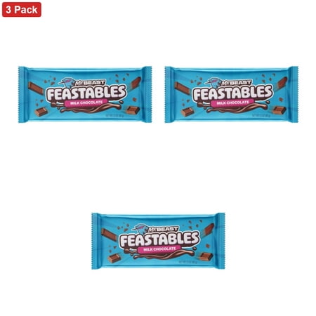 Feastables MrBeast Candy Bar Milk Chocolate 60g