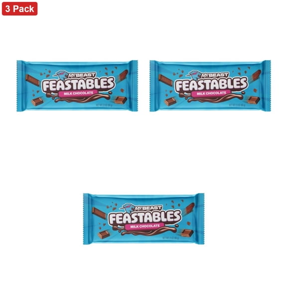 Feastables MrBeast Candy Bar Milk Chocolate 60g
