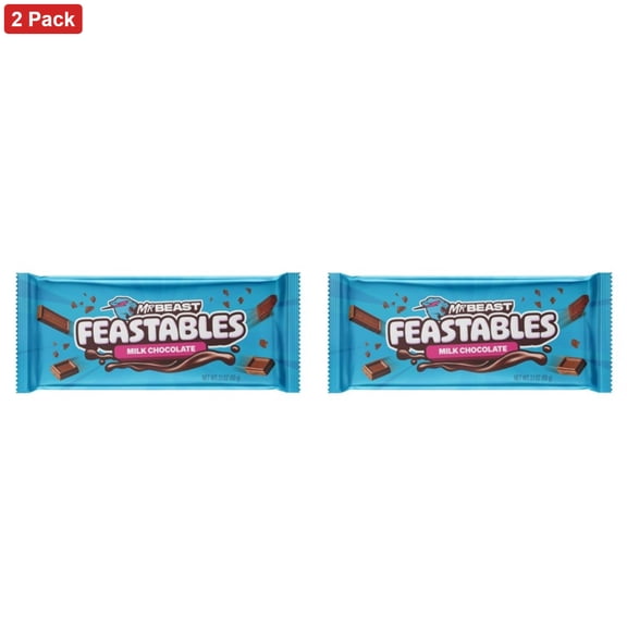 Feastables MrBeast Candy Bar Milk Chocolate 60g