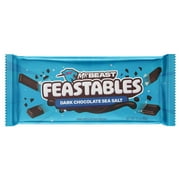 Feastables MrBeast Dark Chocolate Sea Salt Bar, 2.1 oz (60g), 1 Bar