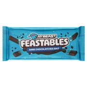 Feastables MrBeast Sea Salt Dark Chocolate Bar, 2.1 oz (60g), 1 bar