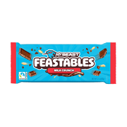 Feastables MrBeast Milk Chocolate Crunch Bar, 2.1 oz (60g), 1 Count