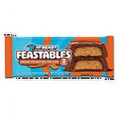 Feastables MrBeast Peanut Butter Cups, 1.41 oz (35g), 2 Count pack of 3