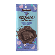 Feastables MrBeast Quinoa Crunch Chocolate Bar, 2.1 oz (60g), 1 bar