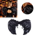 thumbnail image 1 of Feather Angel Wings Costume Prop for Halloween Cosplay Party B A 1pc, 1 of 4