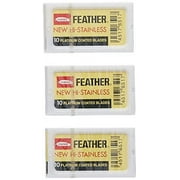 Feather Double Edge Safety Razor Blades 30 Count