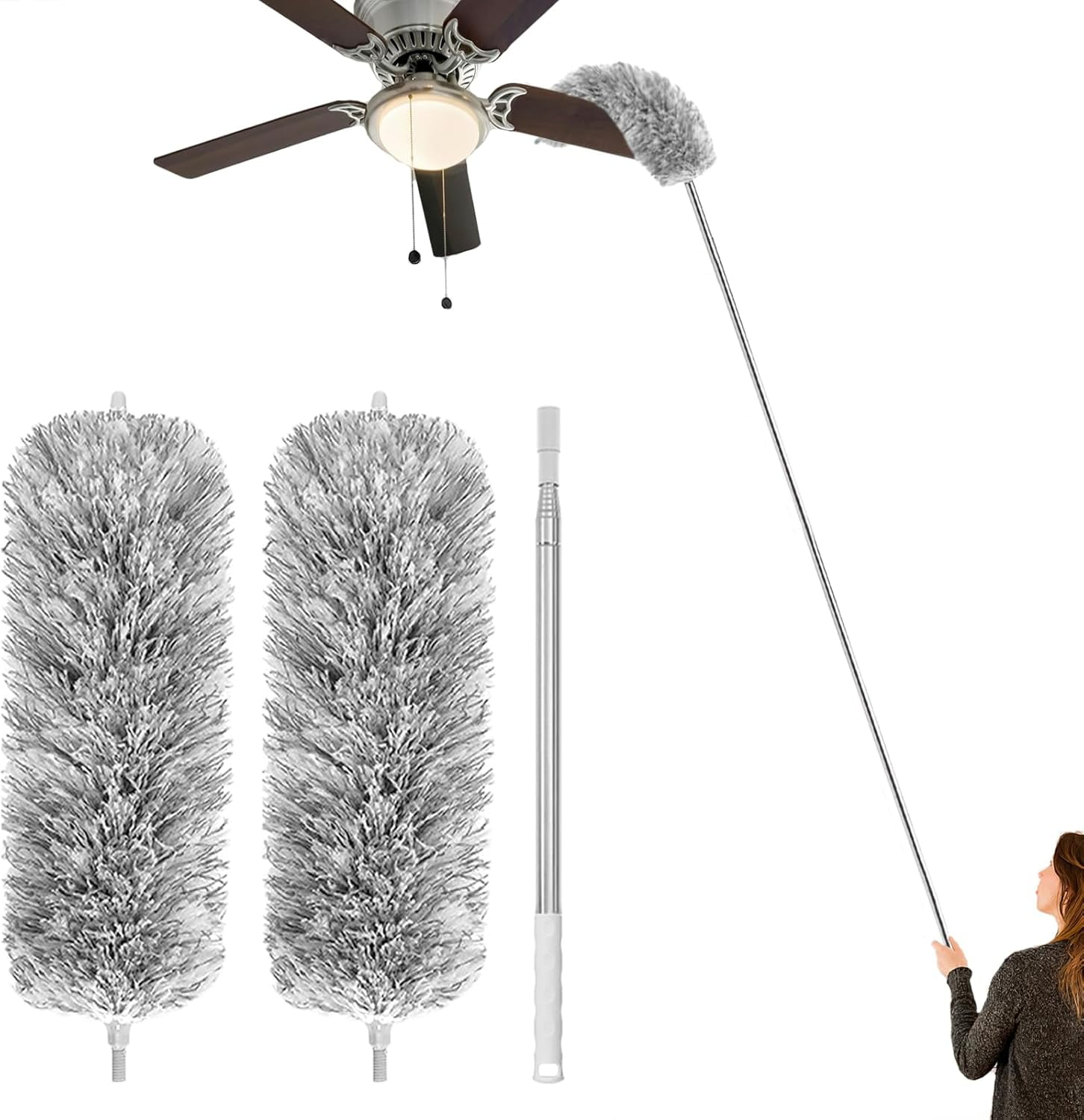 Feather Duster for Cleaning Extendable - Feather Duster for Cleaning ...