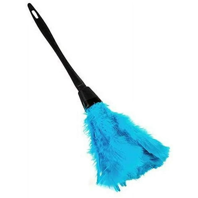 EcoFriendly Reusable & Washable Turkey Feather Duster with Plastic