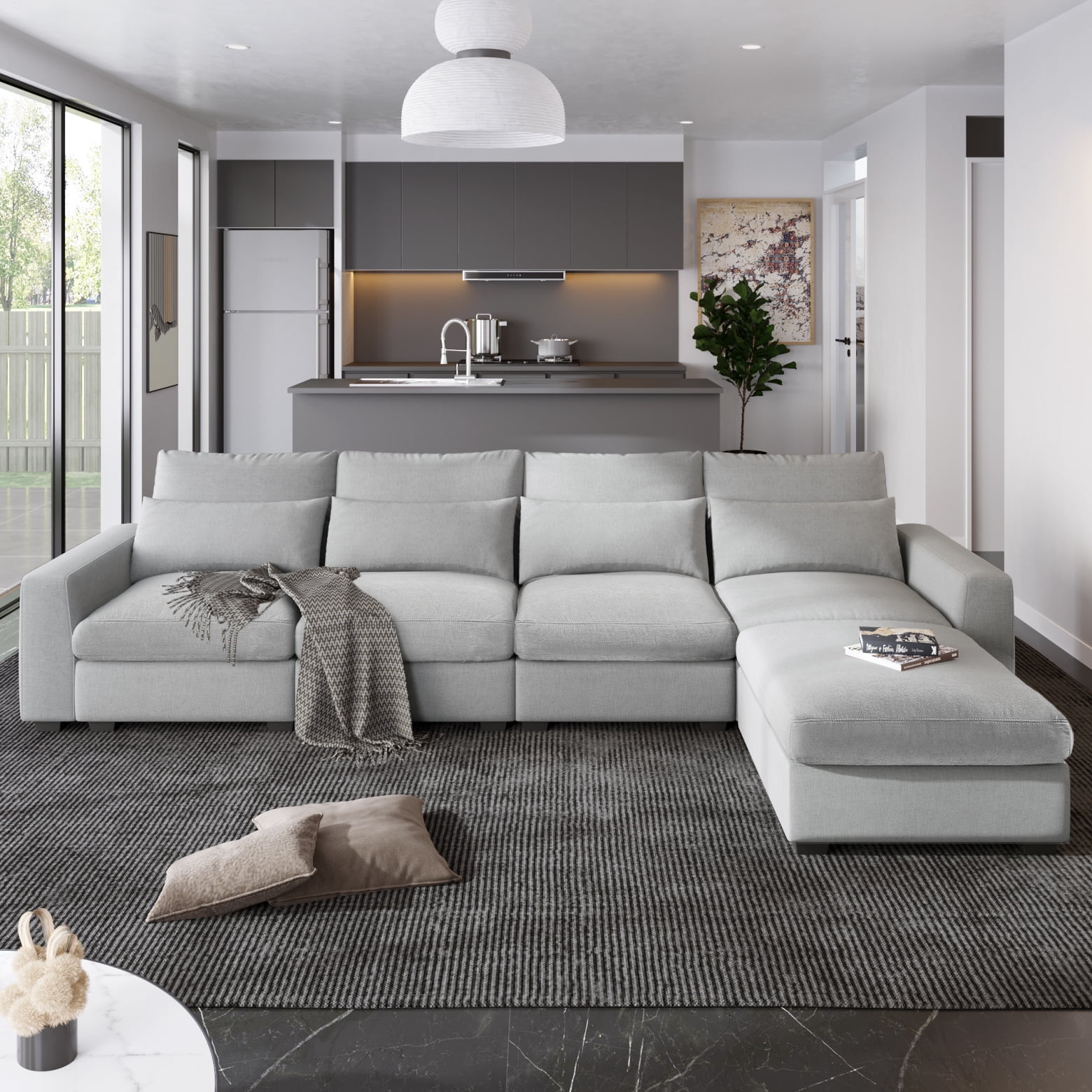 Large modular back cushion 2025