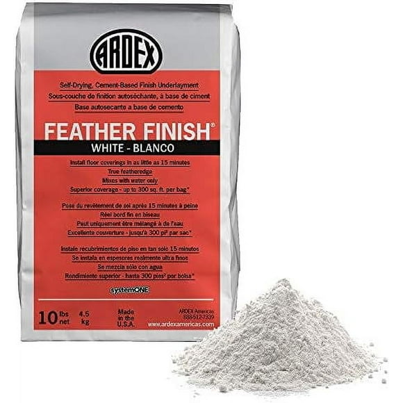 Feather Finish - 10 lb. (White) Cement